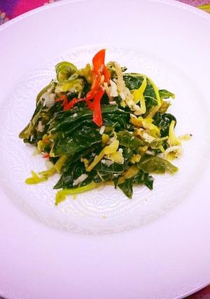 Foto resep Tumis Daun Pepaya Bingka