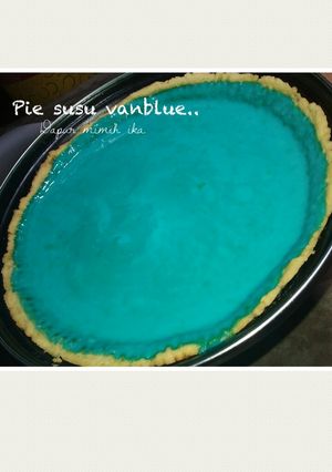 Foto resep Pie susu vanblue..