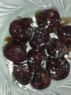 Foto resep Bola Bola Ubi Ungu