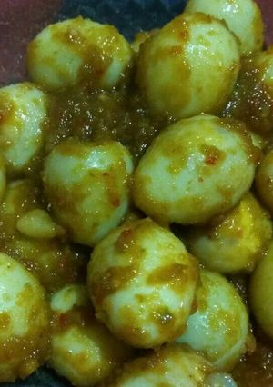 Foto resep Telur Puyuh Balado