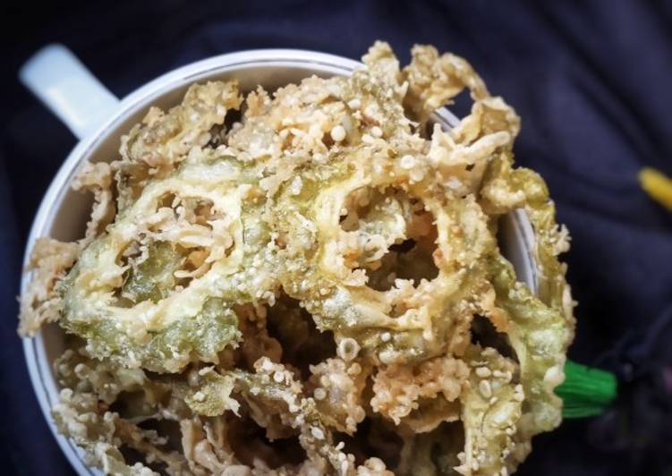 Bagaimana meracik Keripik pare, Lezat