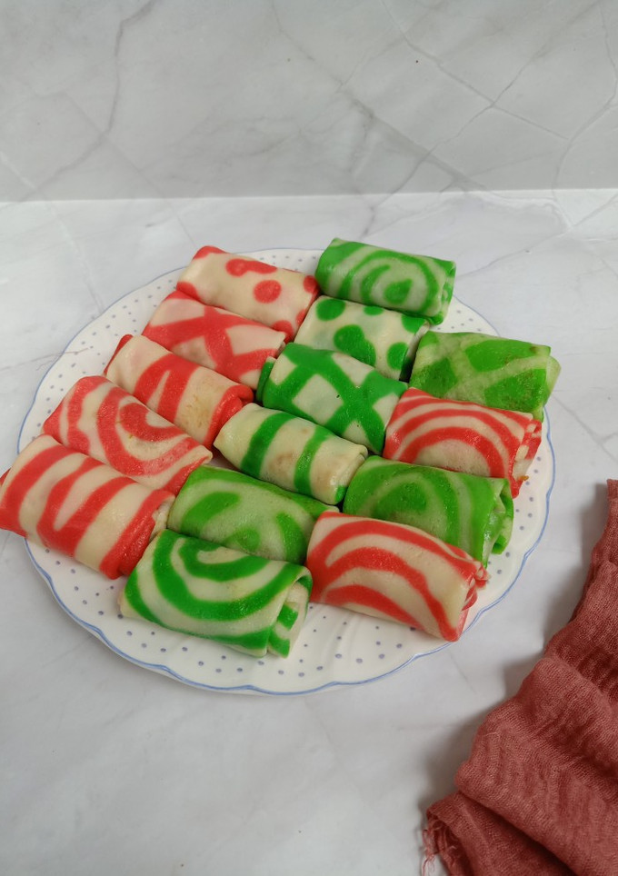 Foto resep Dadar Gulung Aneka Motif