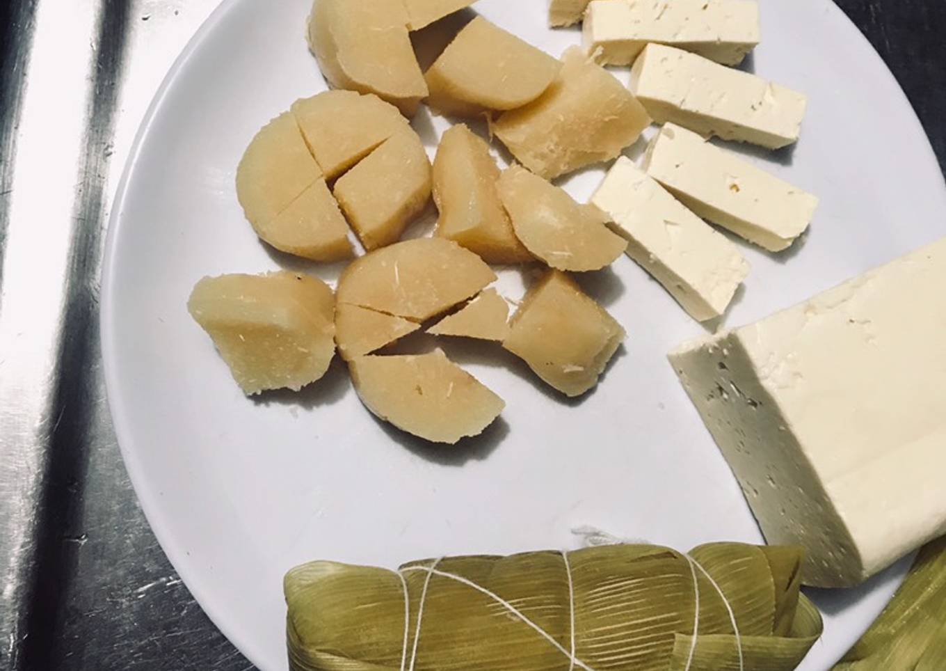 Comida de campo el queso