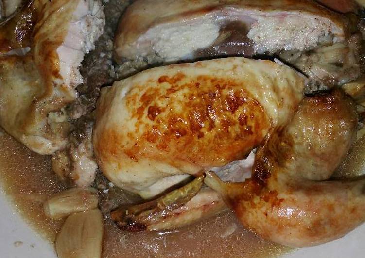 Easiest Way to Make Quick Lemon-garlic Cornish Hens