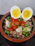 Pearl barley salad