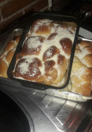 Foto de Rosca doce com doce de leite caseira 🍞😋