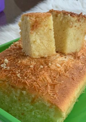 Foto resep Bolu singkong keju panggang