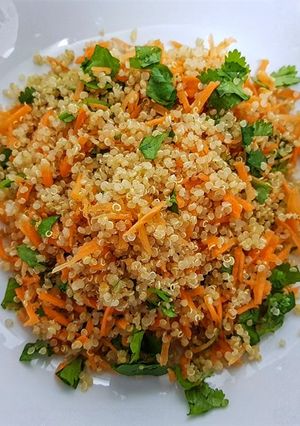 A picture of Carrot Quinoa Salad.