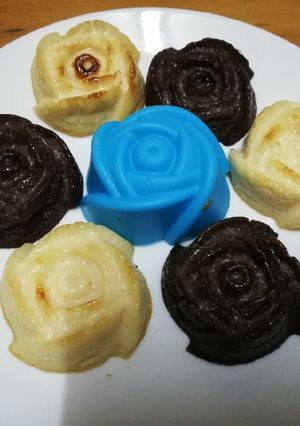 Hình của món Tofu cake (bánh đậu phụ).