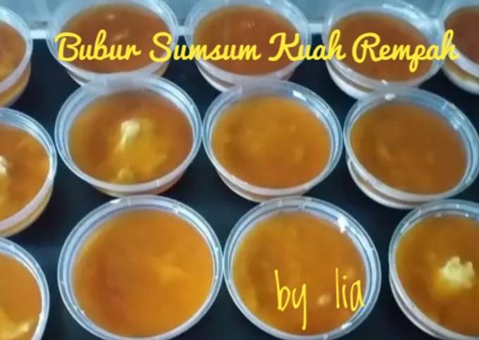 Resep Bubur Sumsum Kuah Rempah, Enak