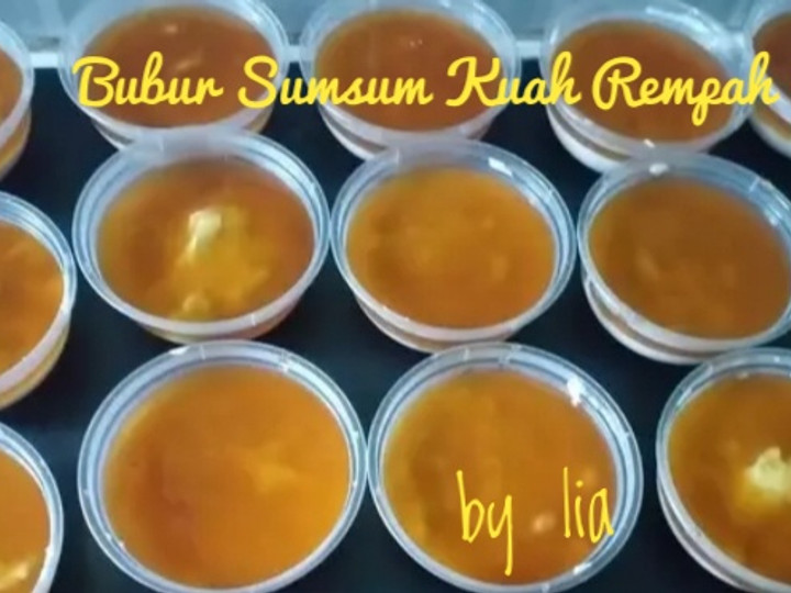 Resep Bubur Sumsum Kuah Rempah, Enak