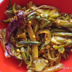 A picture of Parwal aloo sabji.