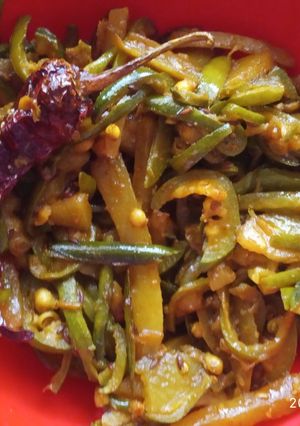 A picture of Parwal aloo sabji.