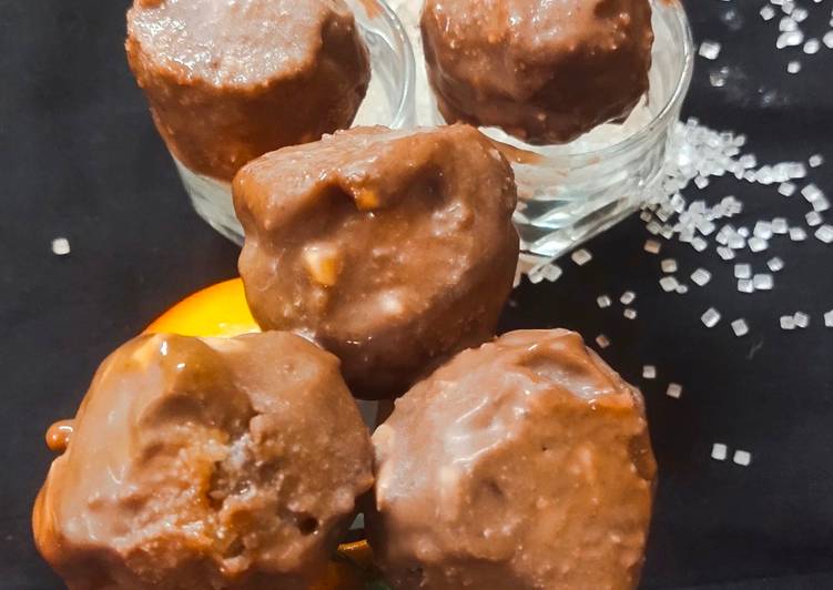 Coconut with choco ball