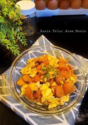 Foto resep Sosis Telur Asam Manis