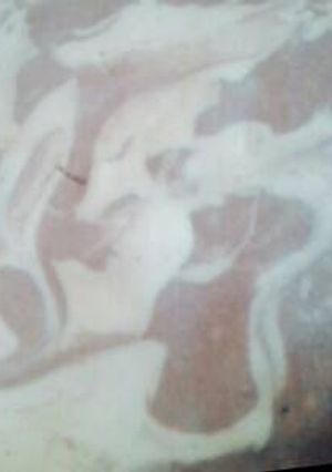 صورة لوصفة الكيكه الرخاميه