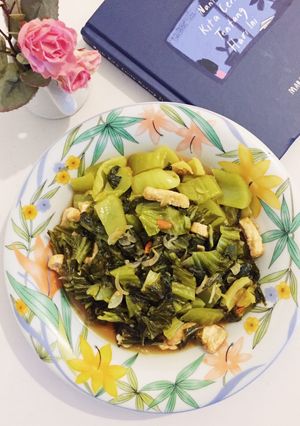 Foto resep Tumis Sawi Asin