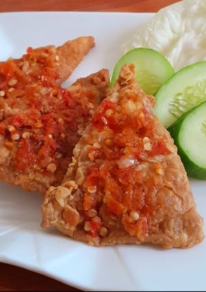 Foto resep Telur Dadar Geprek