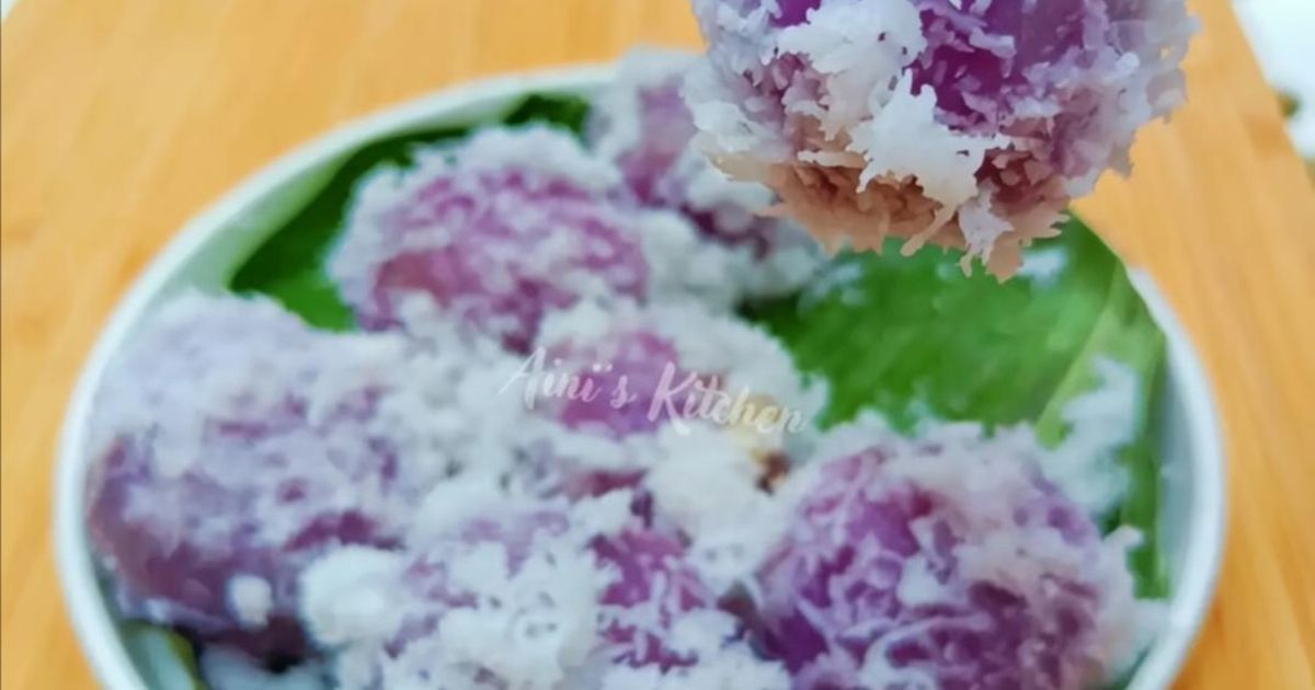 Klepon Ubi Ungu