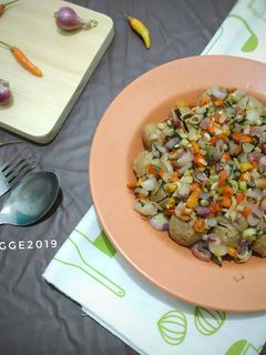 Foto resep Bakso Goreng Sambal Matah