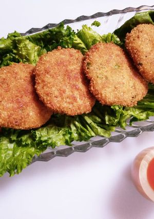 A picture of Chicken Noodles Kabab.
