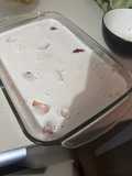 Mousse de fresa sin horno