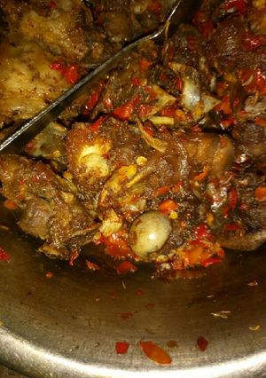 A picture of Lamb pepper meat.