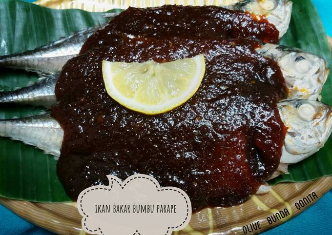 Resep Ikan bakar bumbu parape oleh olive bunda qonita - Cookpad