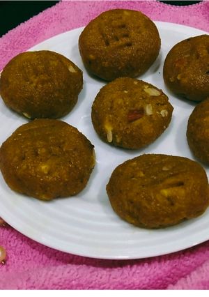 A picture of Chocolate Pedha.