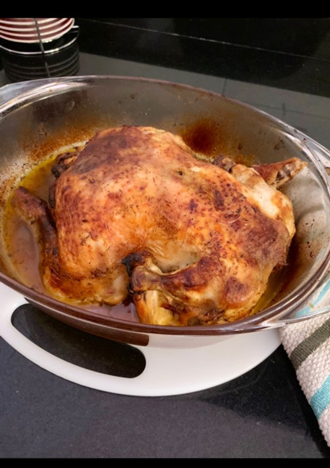 Una foto de Pollo al limón