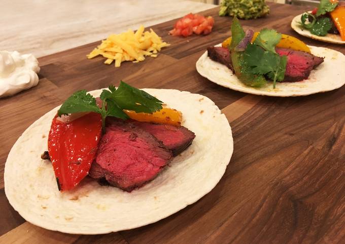 Step-by-Step Guide to Make Super Quick Homemade Wagyu Tri-Tip Fajitas with Guacamole