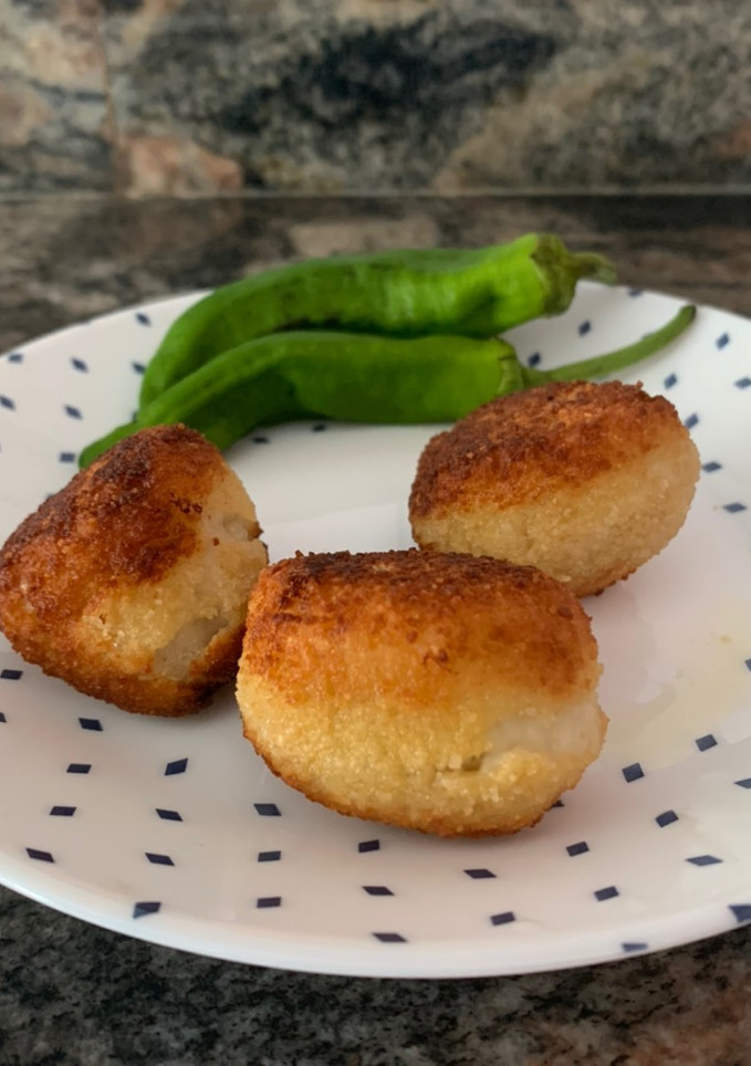 Una foto de Croquetas queso cabrales