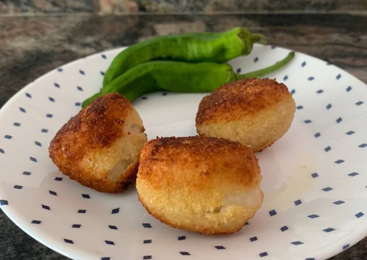 Croquetas queso cabrales