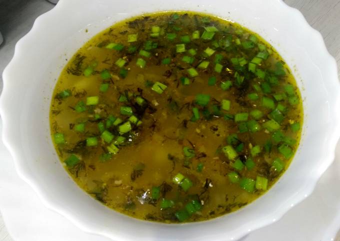 Суп с рыбными консервами и перловкой в мультиварке, рецепт с фото пошагово | Первые блюда