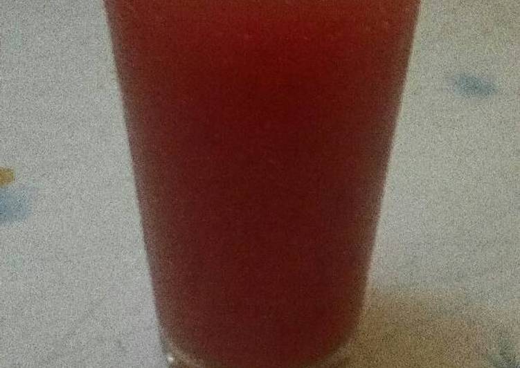 Recipe of Super Quick Homemade Watermelon and ginger juice