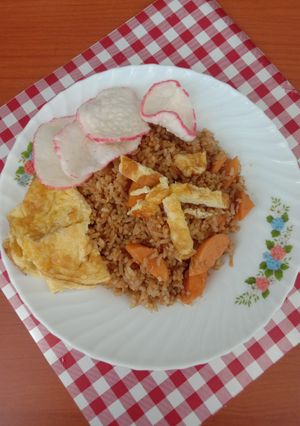 Foto resep Nasi Goreng Sosis