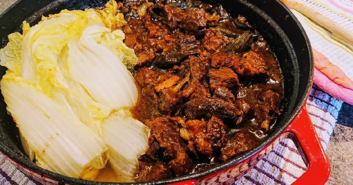 Chinese Style Braised Beef One Pot Recipe By Andrea Cookpad
