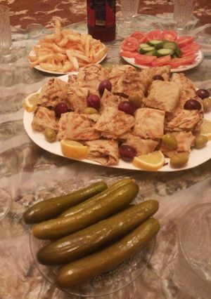 صورة لوصفة شاورما دجاج 😋😋