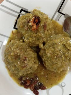 عکسی از دستور کوفته سبزی شیرازی خوشمزه