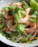 Rice Vermicelli Salad with Fish Sauce Dressing