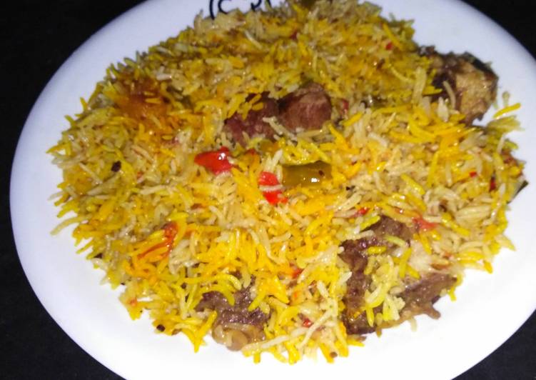 Recipe of Speedy Mutton biryani (iftar meal)