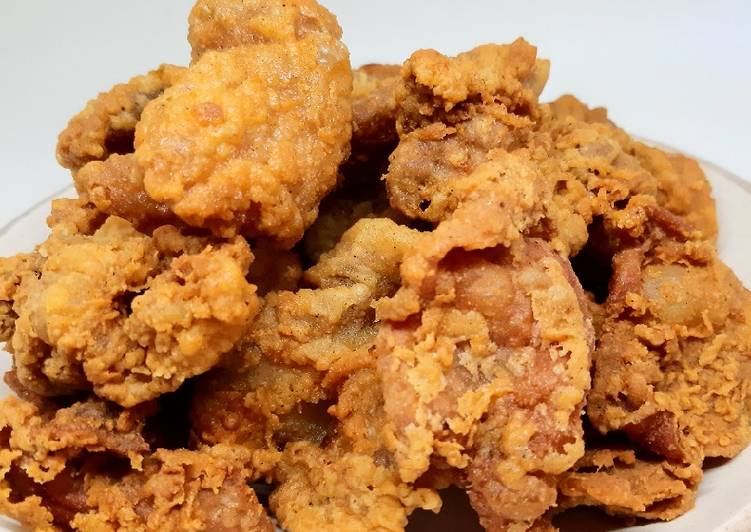 Bagaimana Menyiapkan Kulit ayam krispy yummi paling gampang bikinnya🥰 Anti Gagal