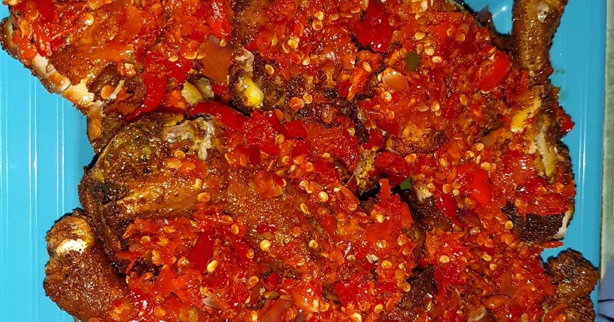 Resep Ayam Penyet Sambal Geprek Oleh Ade Farurozi Cookpad