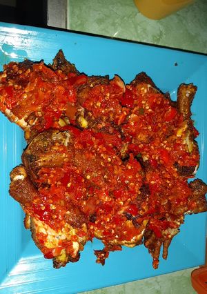 Foto resep Ayam penyet sambal geprek