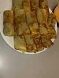 Egg Crepe Jam Roll