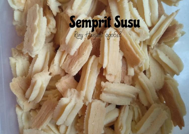 Kue Kering Semprit Susu