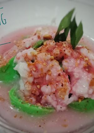 Foto resep Es pisang ijo ala sulawesi