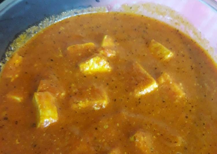 Paneer Makhani/ Paneer butter masala