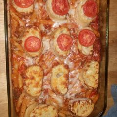 A picture of Baked Ziti.