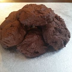 A picture of Chocolate chocolate chip cookie.